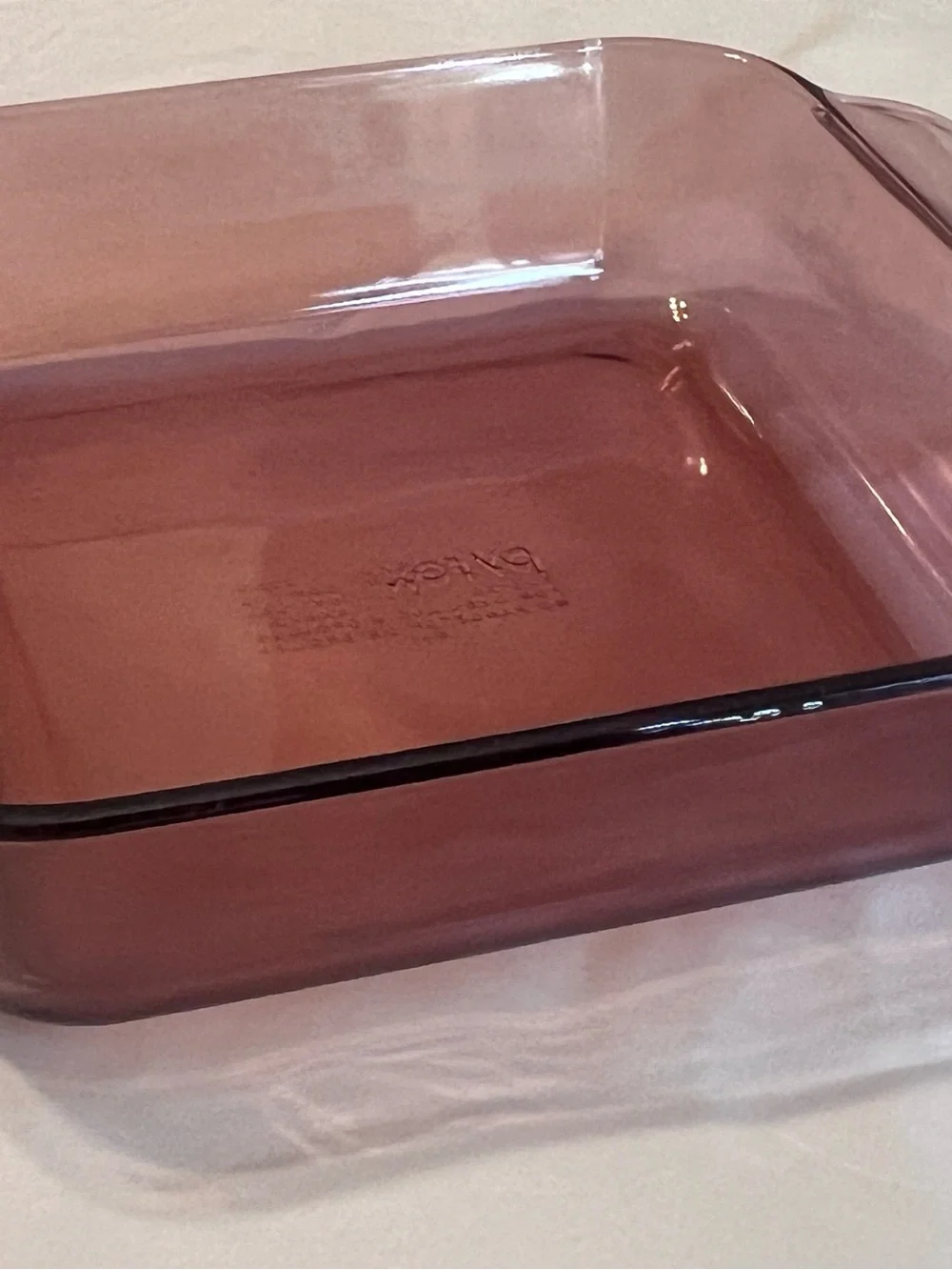 Pyrex Glass Square baking dish